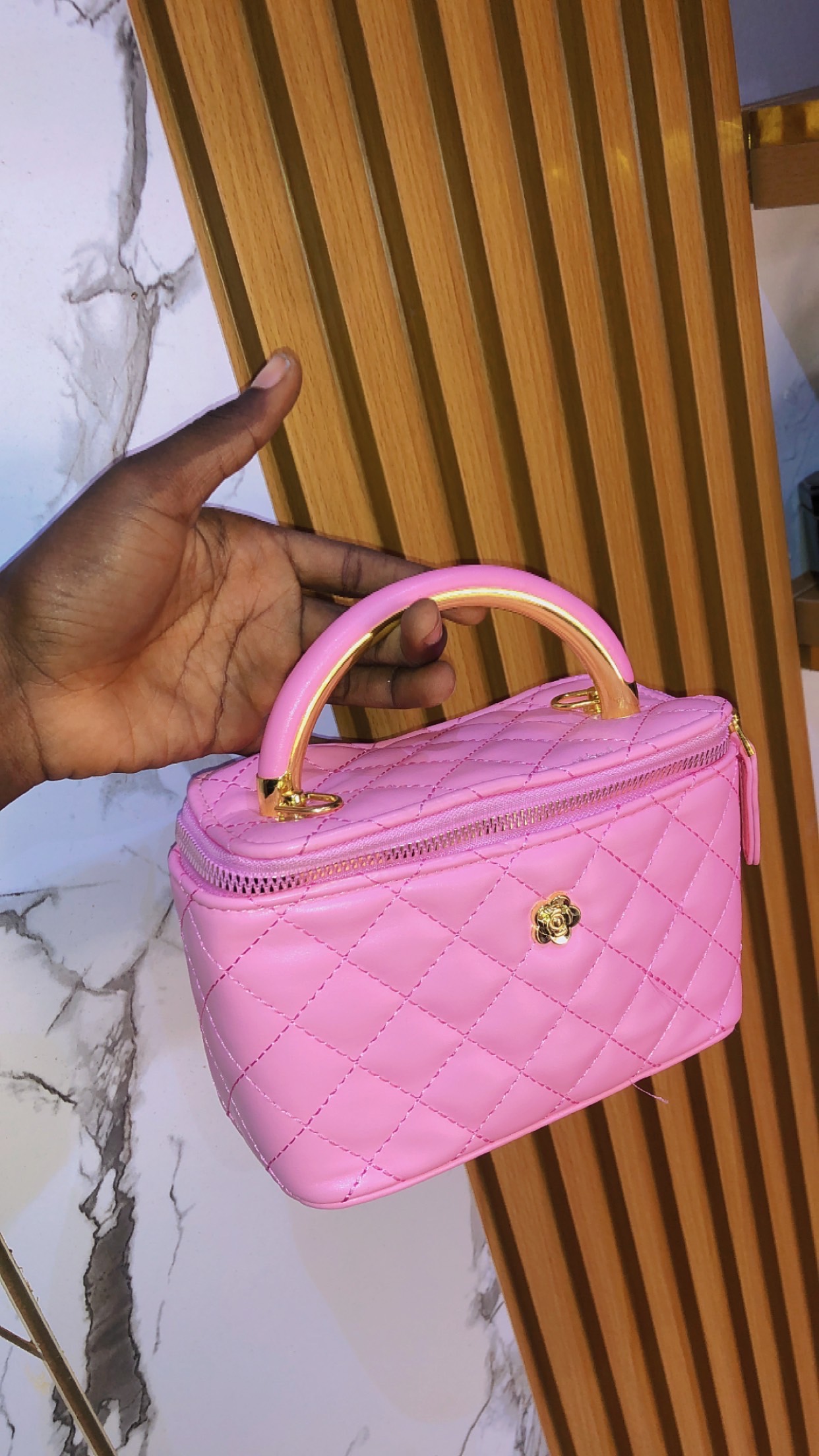 Pink mini bag